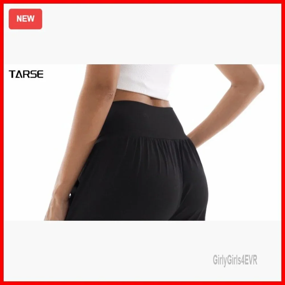 Wide Leg Yoga Pants High Waisted Lounge Joggers Pajama Bottoms with Pockets